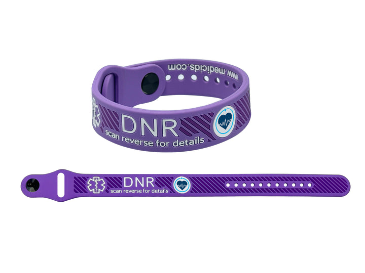 DNR Scannable Medical Bracelet