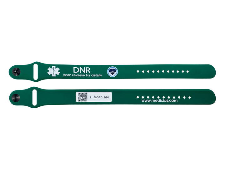 DNR Scannable Medical Bracelet