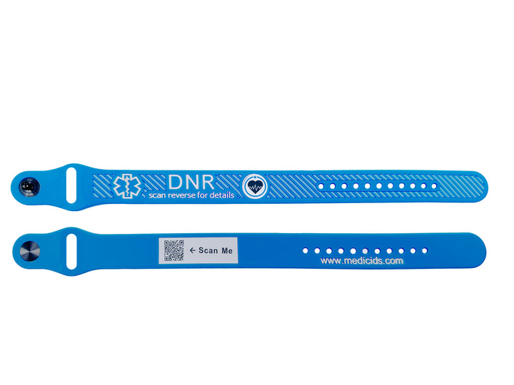 DNR Scannable Medical Bracelet