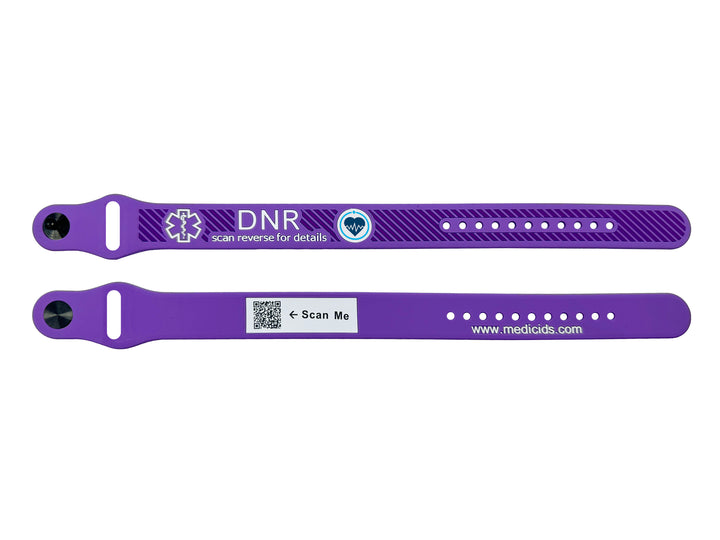 DNR Scannable Medical Bracelet