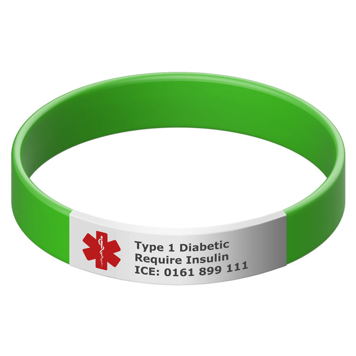 Medical Bracelet with Engravable Tag