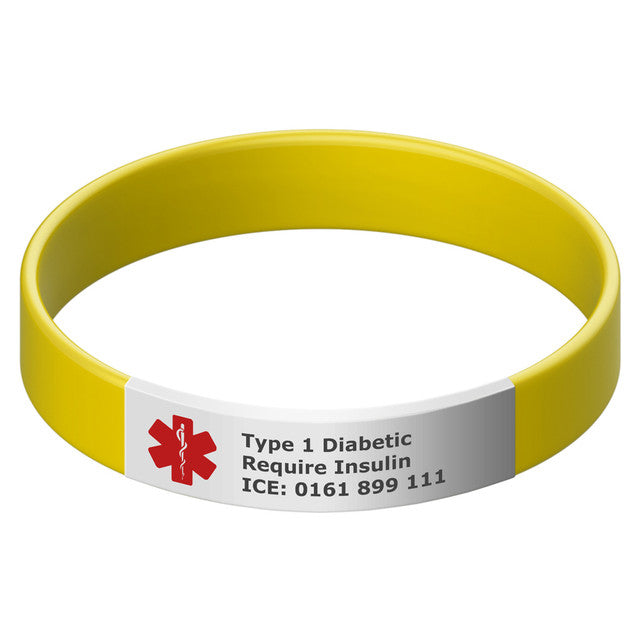 Medical Bracelet with Engravable Tag