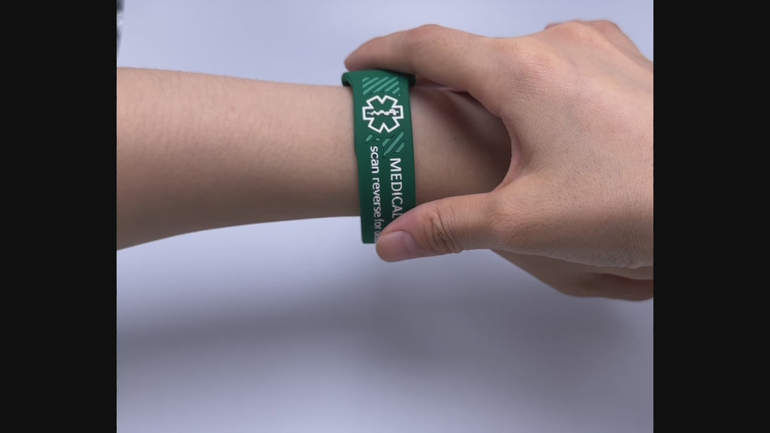 Scannable Medical Bracelet